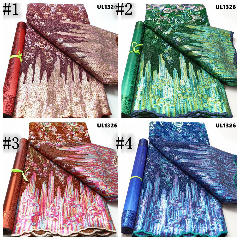 BEADED LACE FABRIC