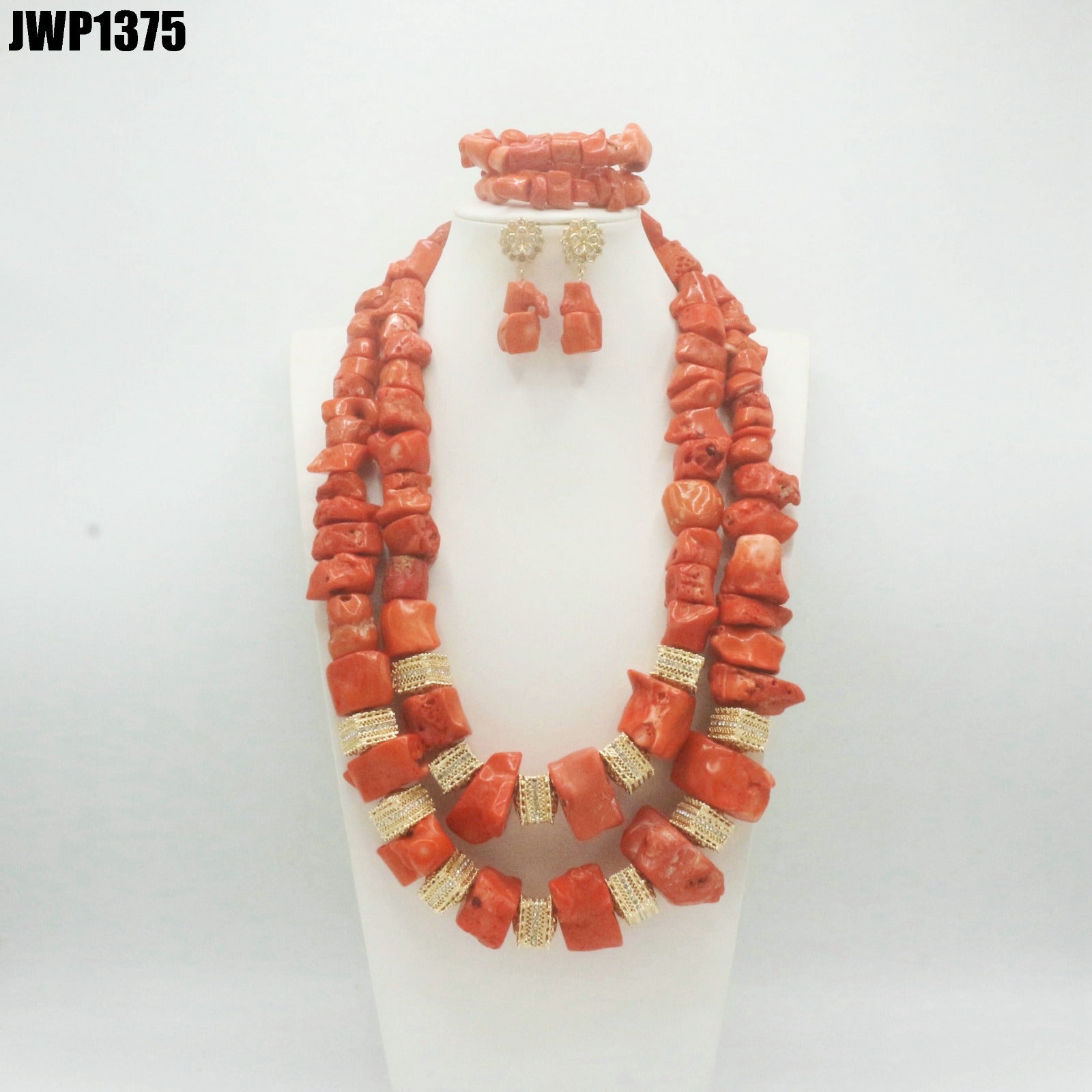 JEWELRY SET- CORAL BEAD