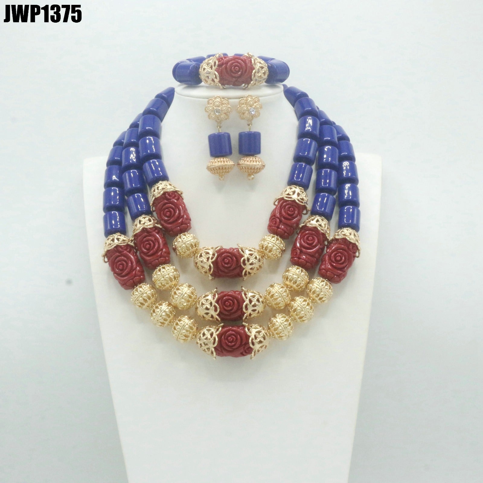 JEWELRY SET- CORAL BEAD
