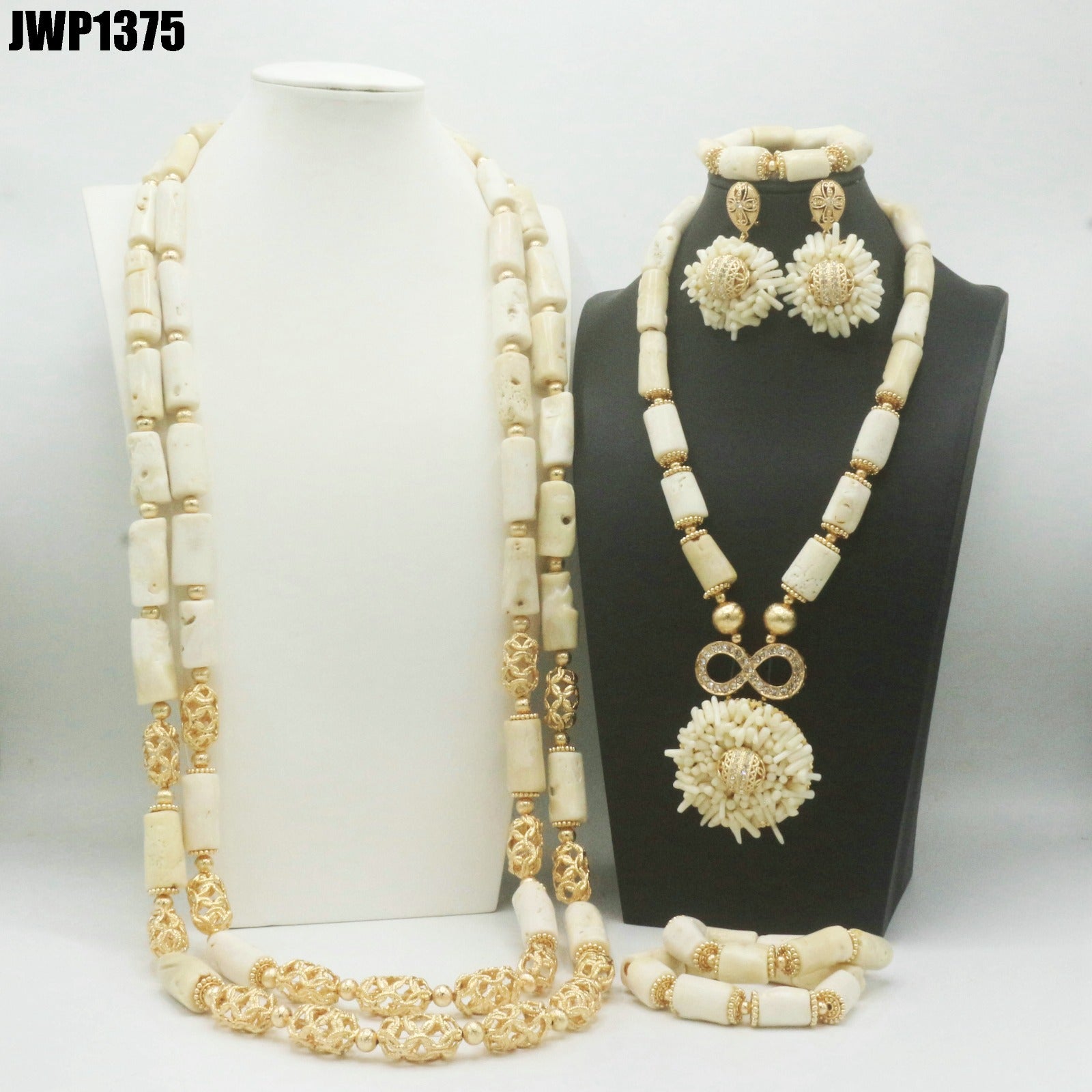 JEWELRY SET- CORAL BEAD