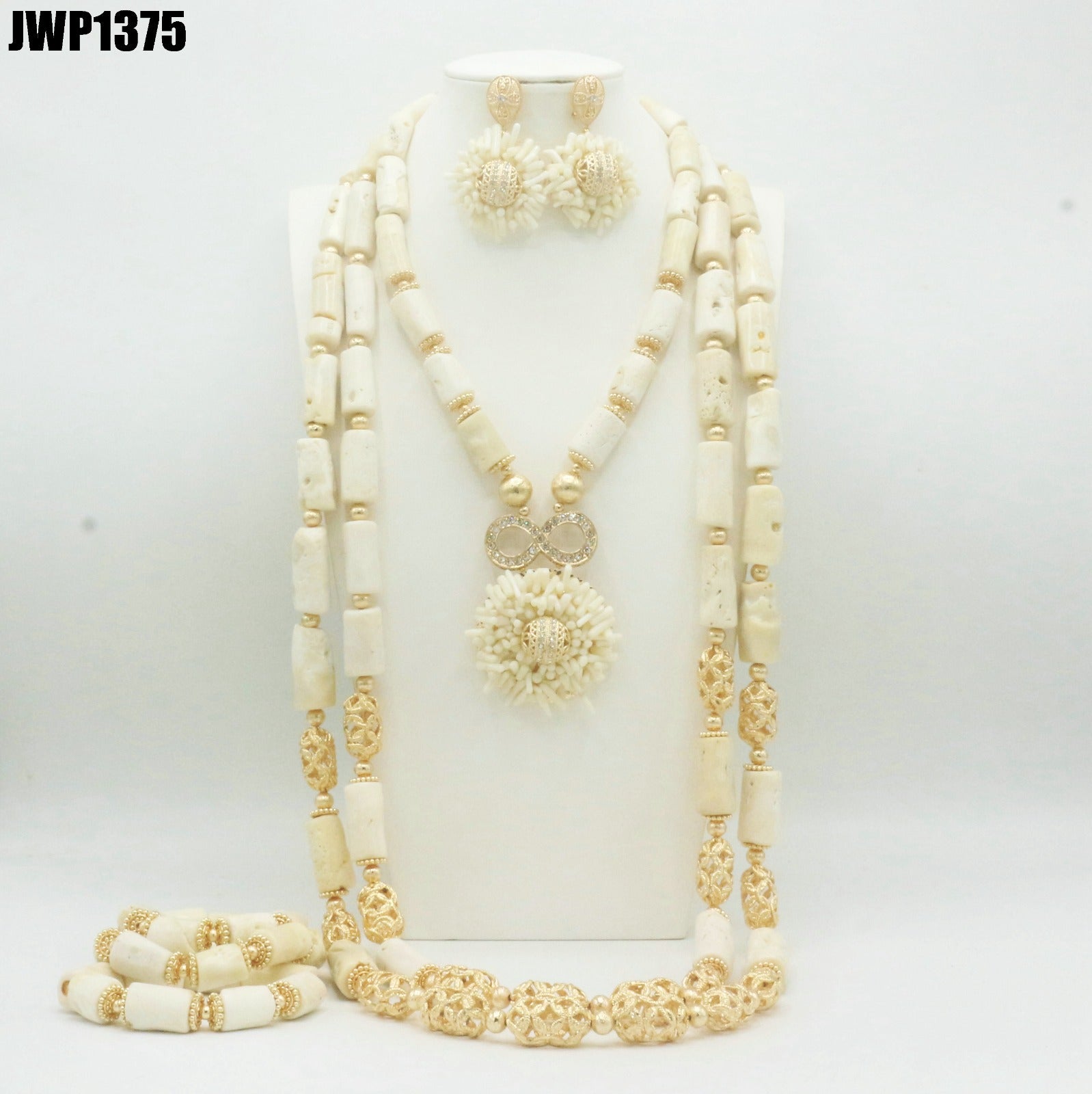 JEWELRY SET- CORAL BEAD