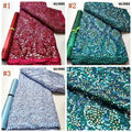 Tulle sequins lace fabric 2